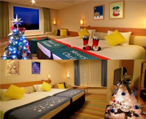 ディズニー2014クリスマスルーム_東京ベイ舞浜ホテル
